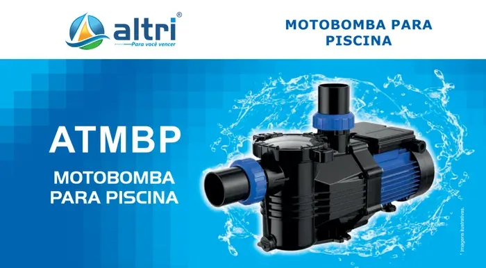 Motobomba para Piscina Altri ATBP — Bombas de Piscina na CYCLO em Várzea Grande-MT