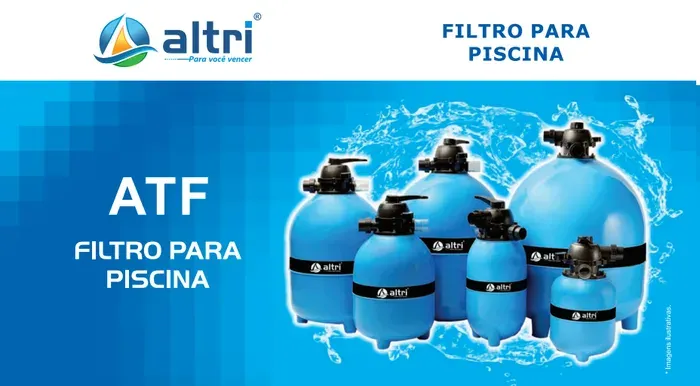 Filtro para Piscina Altri ATF — Bombas de Piscina na CYCLO em Várzea Grande-MT