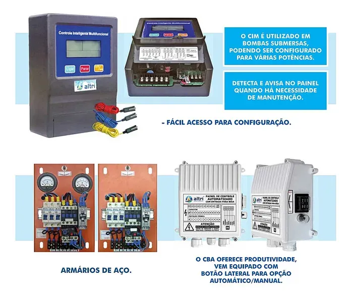 Painel de Comando Altri CIM — Quadros de Comando na CYCLO em Várzea Grande-MT