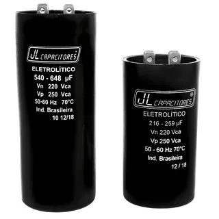 Capacitor Eletrolítico — Materiais Elétricos na CYCLO em Várzea Grande-MT